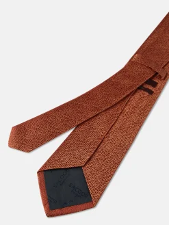 Sale Plain 100% Silk Tie 7,5cm Gravatas