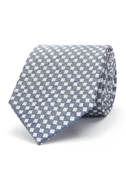 Hot Polka Dot Pattern Tie 100% Silk 8cm Gravatas