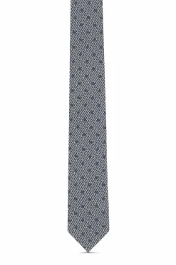Polka Dot Pattern Tie 100% Silk 7cm Gravatas