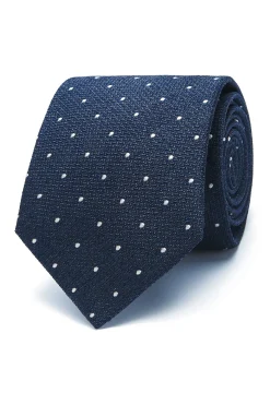 Hot Polka Dot Pattern Tie 100% Silk 8cm Gravatas