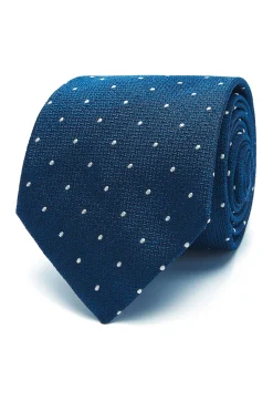 Hot Polka Dot Pattern Tie 100% Silk 8cm Gravatas