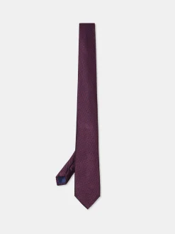 New Polka Dot Pattern Tie 100% Silk 7,5cm Gravatas