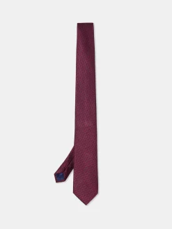 New Polka Dot Pattern Tie 100% Silk 7,5cm Gravatas