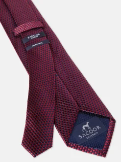 New Polka Dot Pattern Tie 100% Silk 7,5cm Gravatas