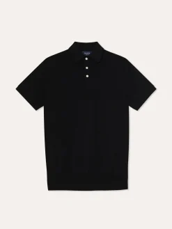 Outlet Polo Sweater With Short Sleeves In Cotton and Silk Blend Polos