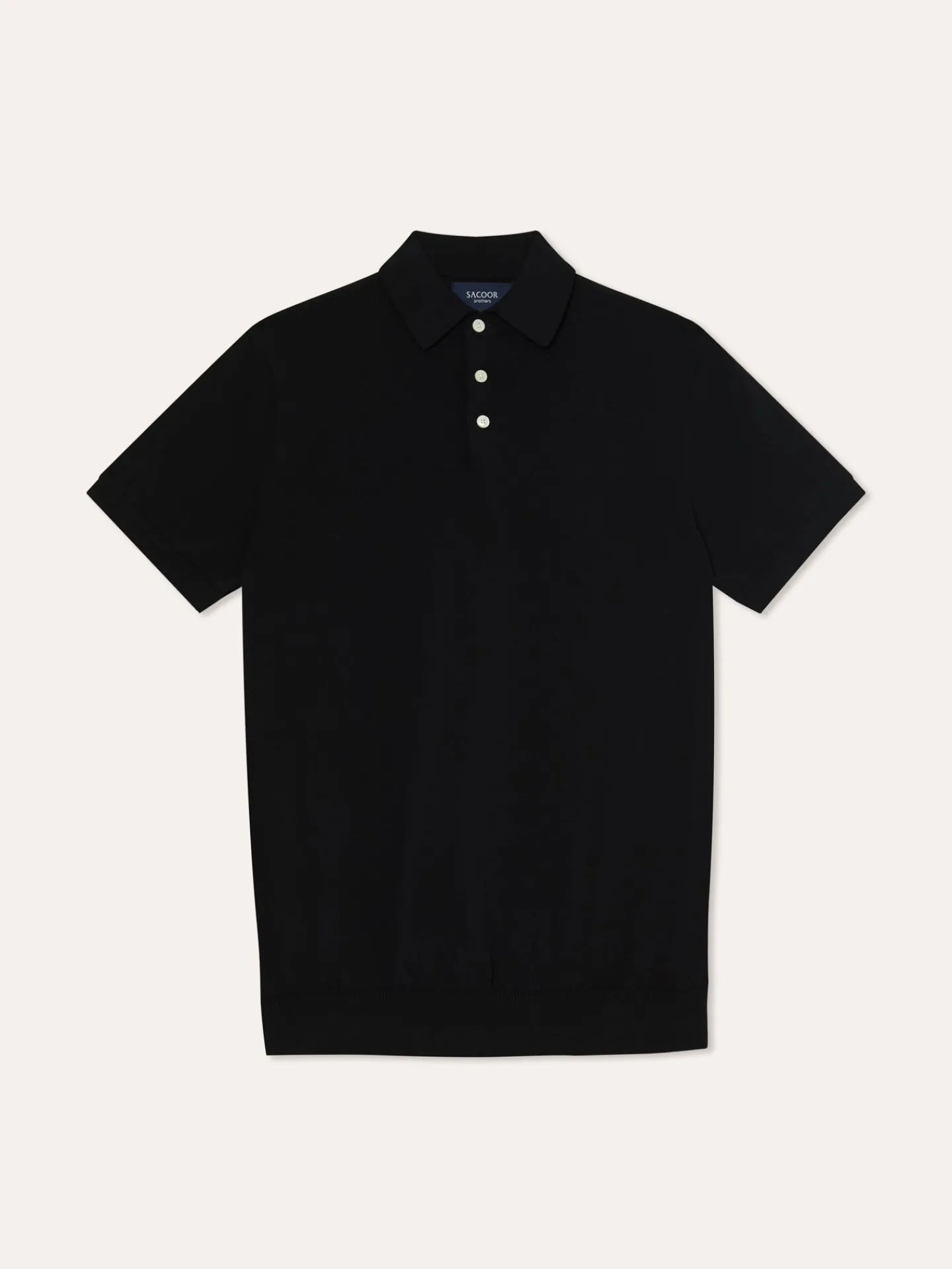 Outlet Polo Sweater With Short Sleeves In Cotton and Silk Blend Polos