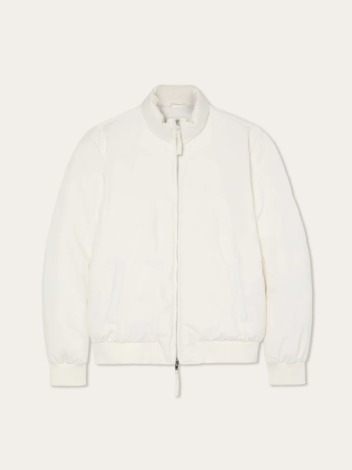 Sale Real Down Bomber With Ribbed Finishes Blusões