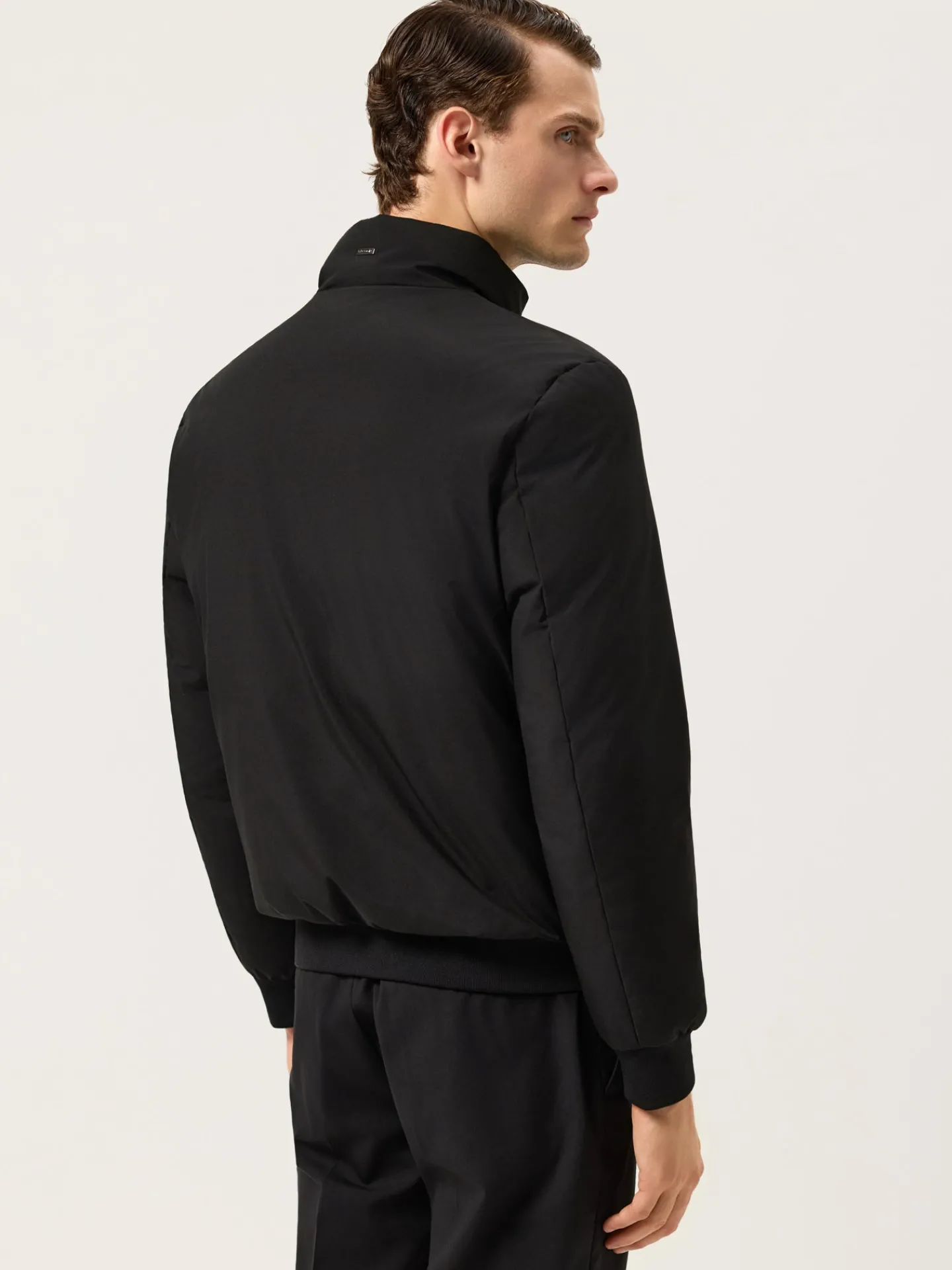Sale Real Down Bomber With Ribbed Finishes Blusões