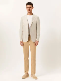 Online Regular Fit Casual Trousers in Comfort Cotton Calças Casuais|Calças Casuais