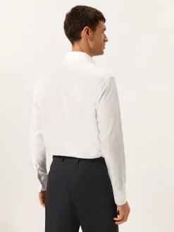 New Regular Fit Formal Oxford Shirt in 100% Cotton Camisas Clássicas|Camisas Clássicas