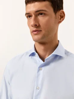 Clearance Regular Fit Formal Oxford Shirt in 100% Cotton Camisas Clássicas|Camisas Clássicas