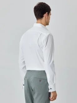 Clearance Regular fit k-easy plain poplin comfort shirt Camisas Clássicas