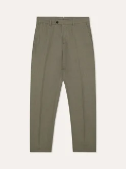 Best Regular fit Linen Casual Trousers Calças Casuais