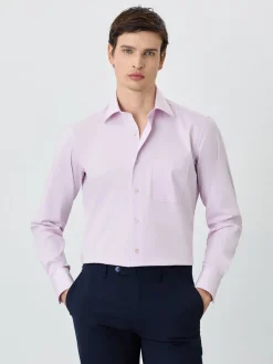 Clearance Regular Fit Shirt With Oxford Collar In Cotton Blend Camisas Clássicas