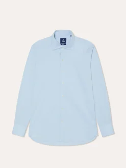 Regular Fit Travel Poplin Shirt in Comfort Cotton Camisas Clássicas|Camisas Clássicas