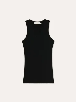Discount Ribbed Tank Top In Viscose & Nylon Blend MULHER Tops