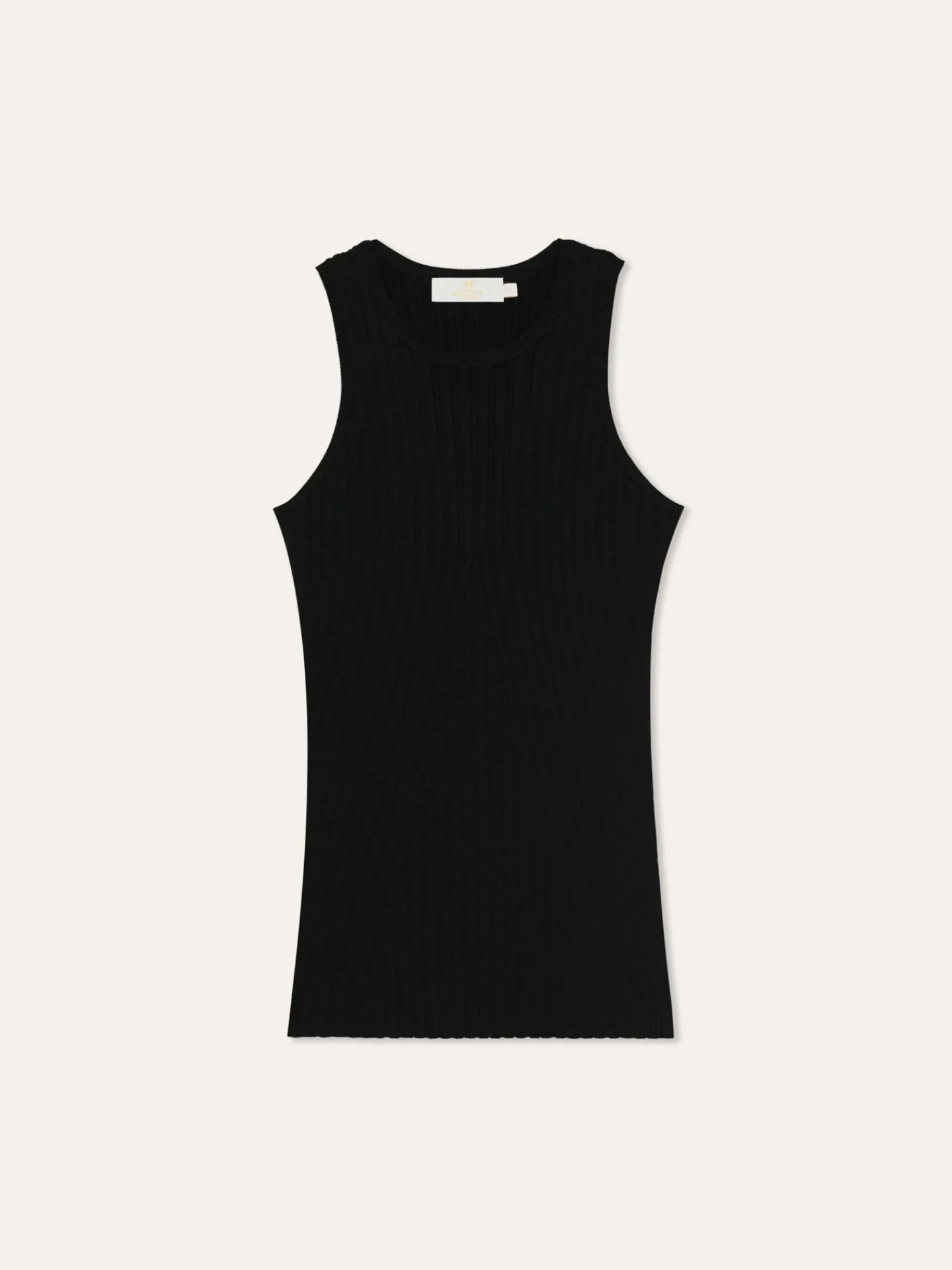 Discount Ribbed Tank Top In Viscose & Nylon Blend MULHER Tops