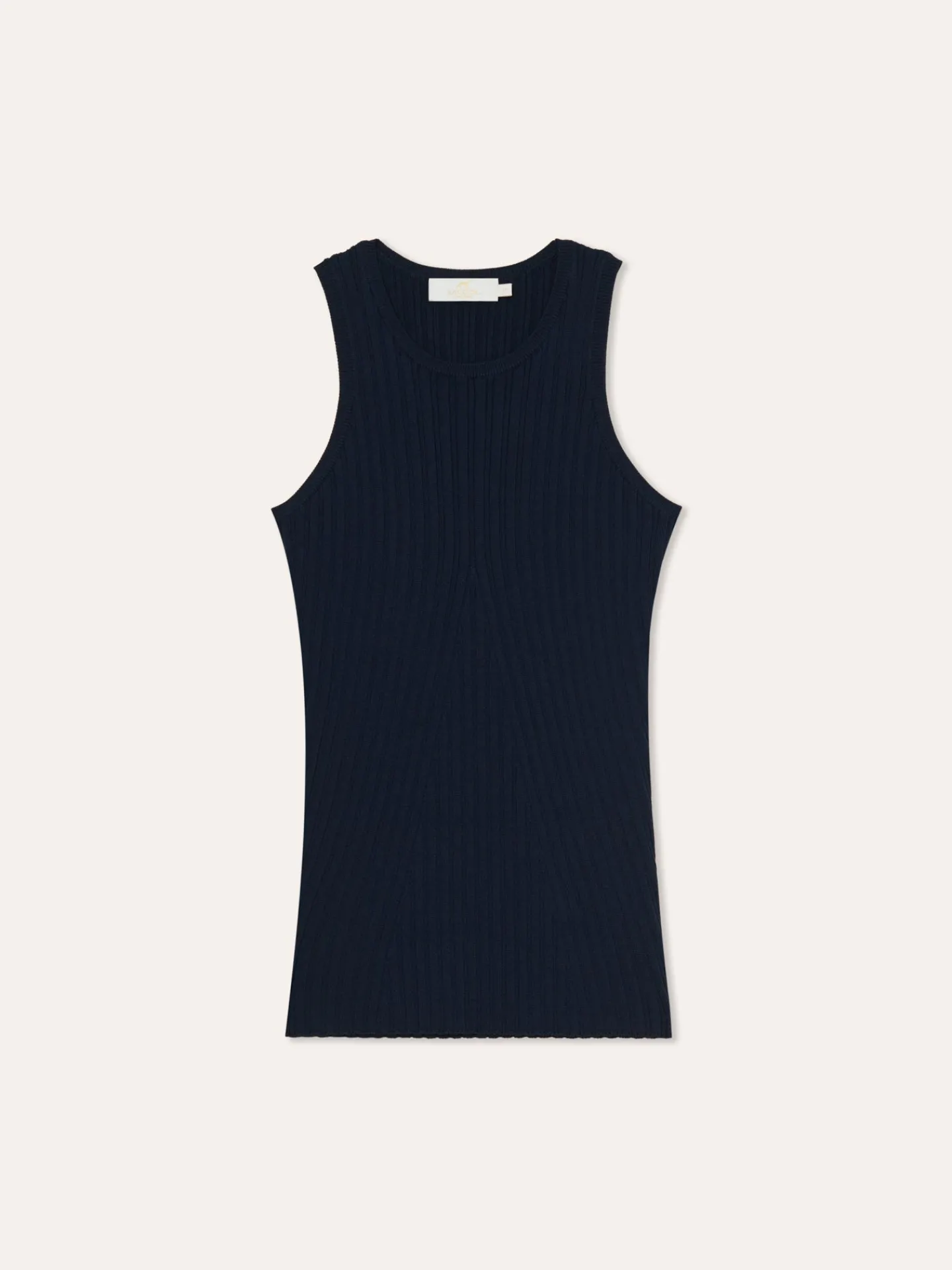 Discount Ribbed Tank Top In Viscose & Nylon Blend MULHER Tops