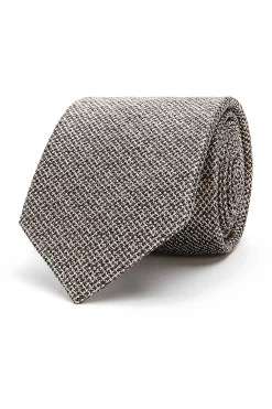 Online Semi Plain Tie 100% Silk 8cm Gravatas