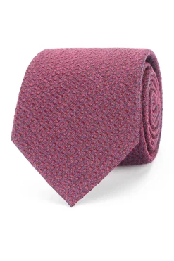 Semi Plain Tie 100% Silk 8cm Gravatas
