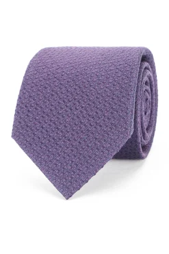 Semi Plain Tie 100% Silk 8cm Gravatas