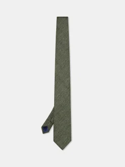 New Semi Plain Tie 100% Silk 7,5cm Gravatas