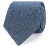 Clearance Semi Plain Tie 100% Silk 8cm Gravatas