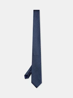 Sale Semi Plain Tie 100% Silk 7,5cm Gravatas