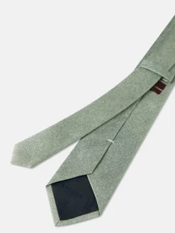 Clearance Semi Plain Tie 100% Silk 8cm Gravatas