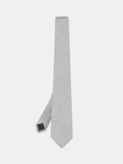 Clearance Semi Plain Tie 100% Silk 8cm Gravatas