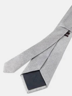 Clearance Semi Plain Tie 100% Silk 8cm Gravatas