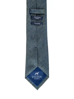 Discount Semi Plain Tie 100% Silk 7,5cm Gravatas