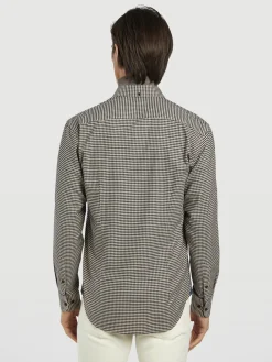 Best Slim fit casual checks shirt Camisas Casuais