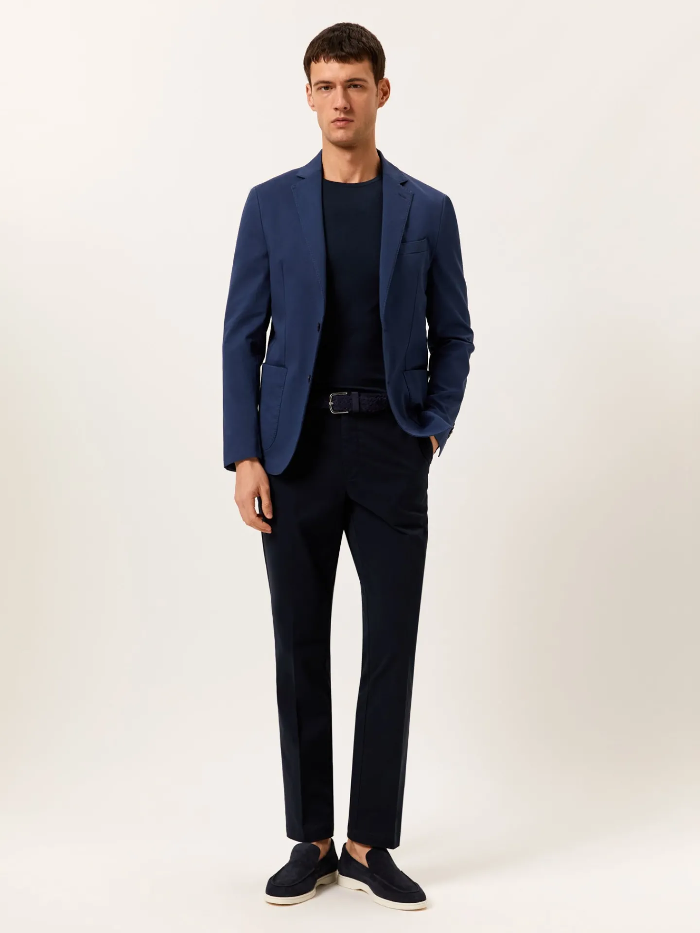Sale Slim Fit Casual Trousers in Comfort Cotton Calças Casuais|Calças Casuais