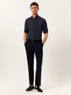 Sale Slim Fit Casual Trousers in Comfort Cotton Calças Casuais|Calças Casuais