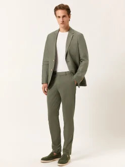 Discount Slim Fit Casual Trousers in Comfort Cotton Calças Casuais|Calças Casuais