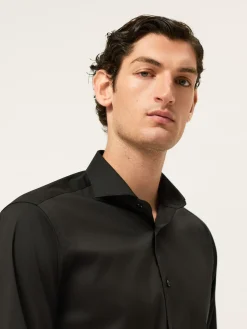 Online Slim Fit Cotton Stretch Travel Shirt With Dublin Collar Camisas Clássicas