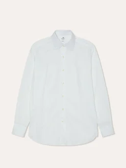 Slim Fit Formal Oxford Shirt in 100% Cotton Camisas Clássicas|Camisas Clássicas