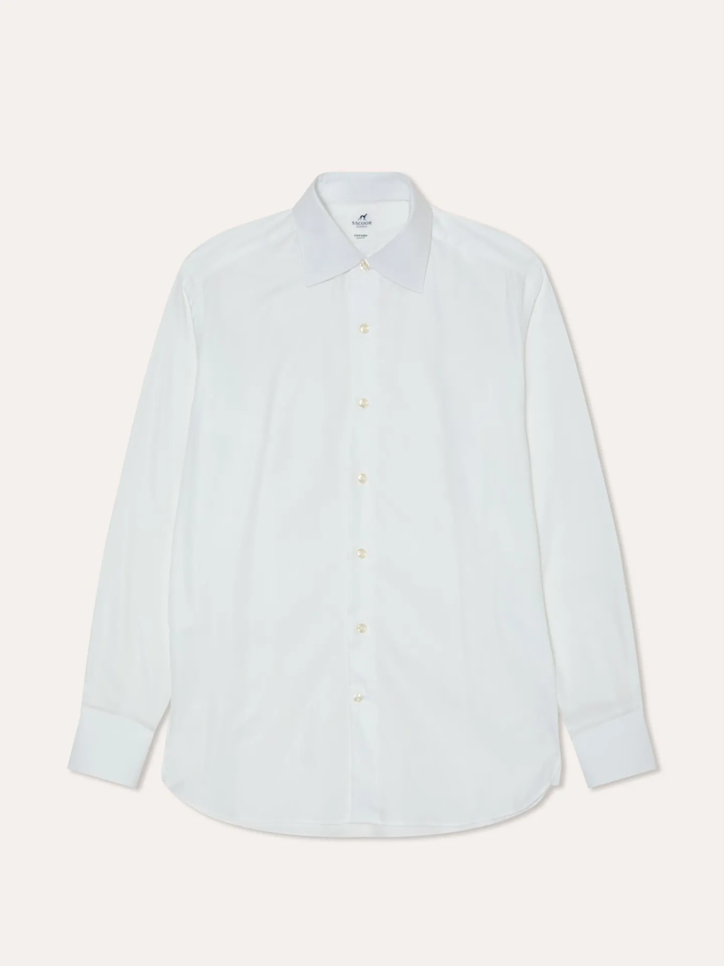 Slim Fit Formal Oxford Shirt in 100% Cotton Camisas Clássicas|Camisas Clássicas