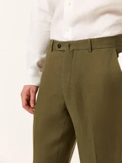 Outlet Slim Fit Formal Suit in 100% Linen Fatos|Fatos