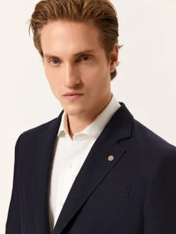 Clearance Slim Fit Formal Suit in 100% Linen Fatos|Fatos