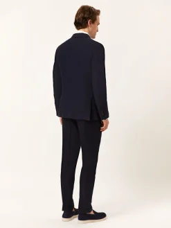 Clearance Slim Fit Formal Suit in 100% Linen Fatos|Fatos