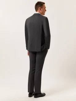 Sale Slim Fit Herringbone Suit in Performance Wool Fatos