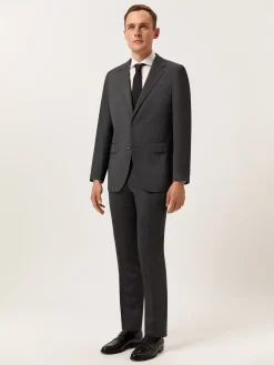 Sale Slim Fit Herringbone Suit in Performance Wool Fatos
