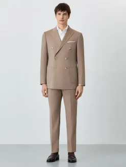 Outlet Slim fit Herringbone Suit In Wool Fatos