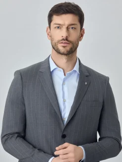 Online Slim fit k-easy non iron twill shirt Camisas Clássicas