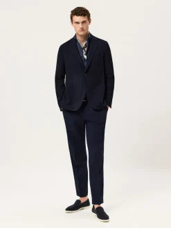 Best Slim Fit Overdye Poplin Shirt With Open Collar Camisas Casuais