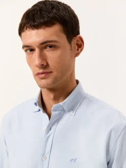 Sale Slim Fit Oxford Shirt in Comfort Cotton Camisas Casuais|Camisas Casuais