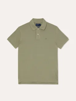 Outlet Slim fit piqué polo shirt Polos