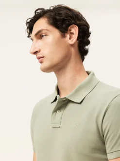 New Slim fit piqué polo shirt Garment Dye Edition Polos